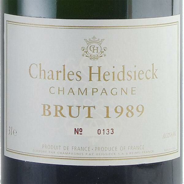 Charles Heidsieck Oenotheque 1989 3L Jeroboam